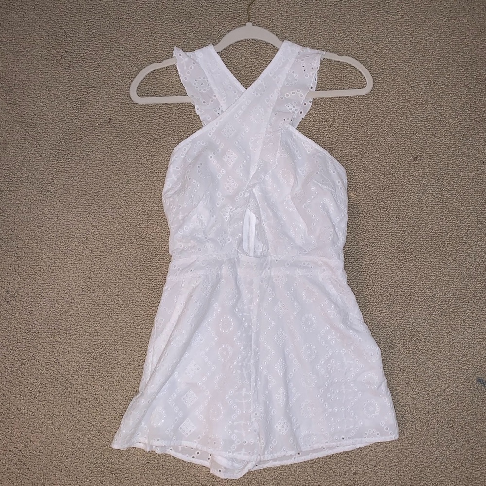 White Romper
